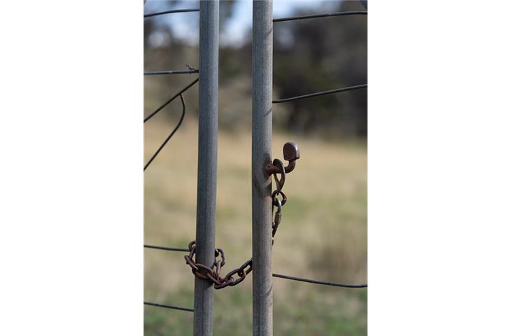 gate hinge and latch set