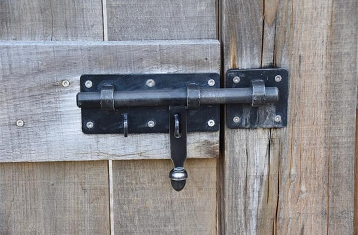 panic bar door lock