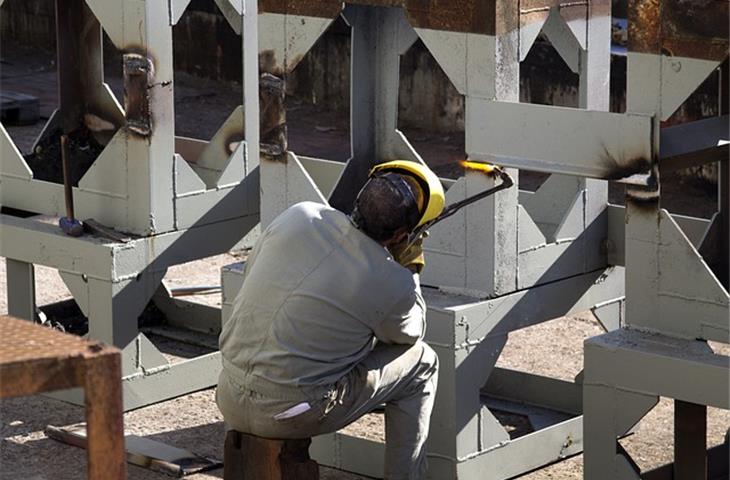 heavy duty weld on steel hinges