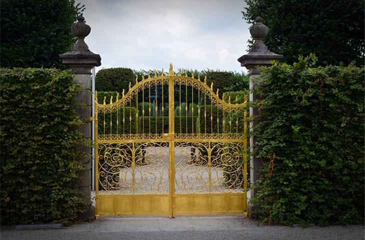 entrance gate hinges