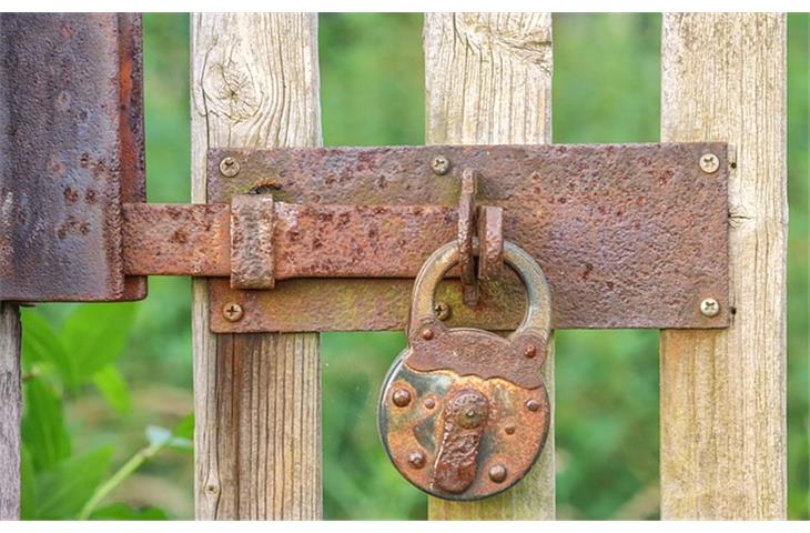 bolt on gate hinges